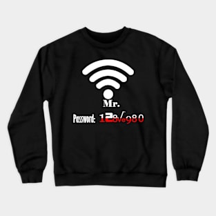 valentine Couple Clothing for wifi and hotspot Crewneck Sweatshirt